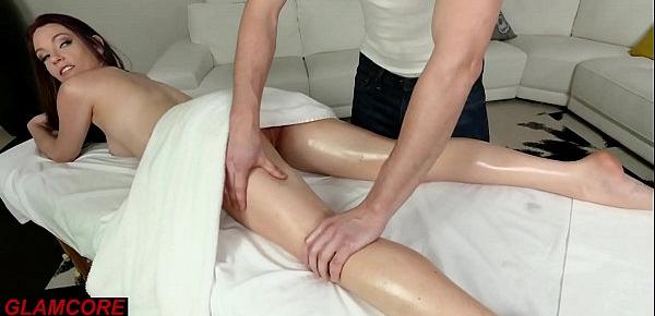  Beautiful euro pornstar banged by her masseur